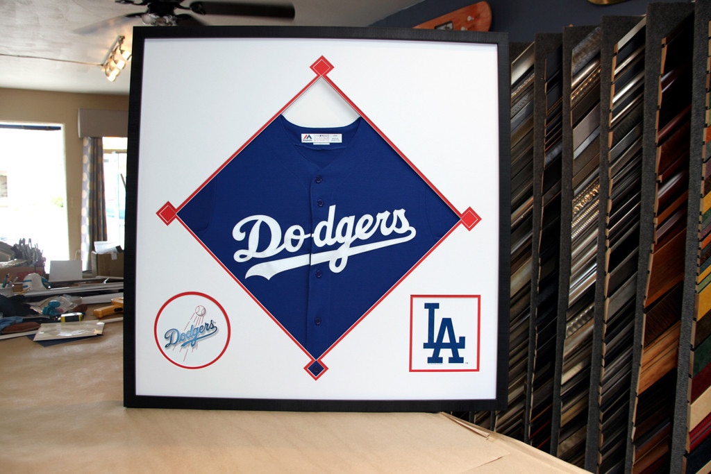 LA Dodgers Jersey with Custom Mat Design