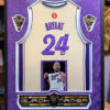 Kobe Bryant Jersey Framing with 3D Mamba Logos