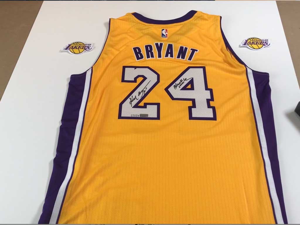 kobe-jersey-with-two-small-patches - Jacquez Art & Jersey Framing
