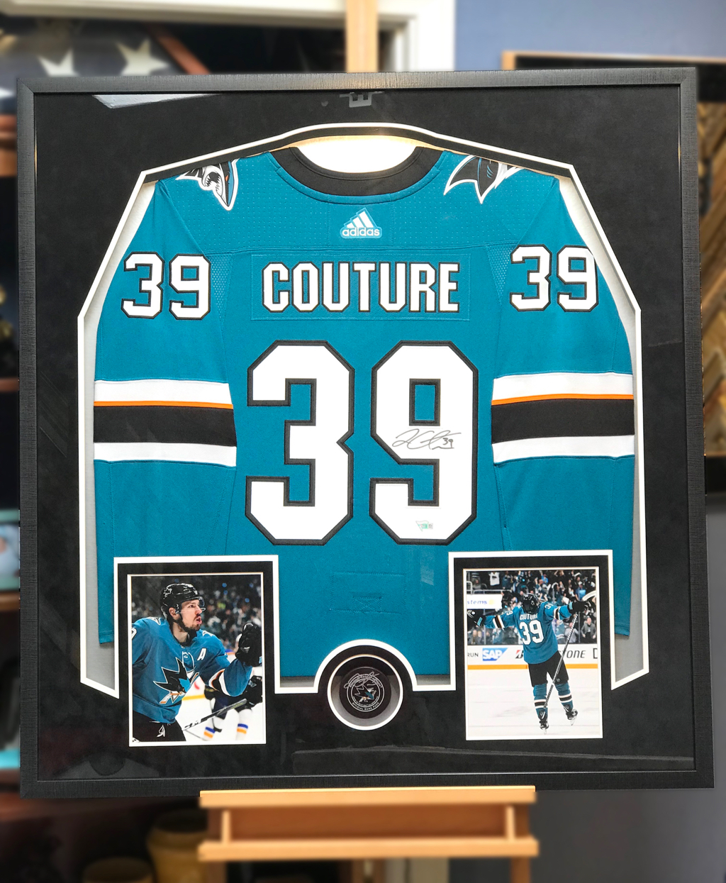 hockey jersey display frame