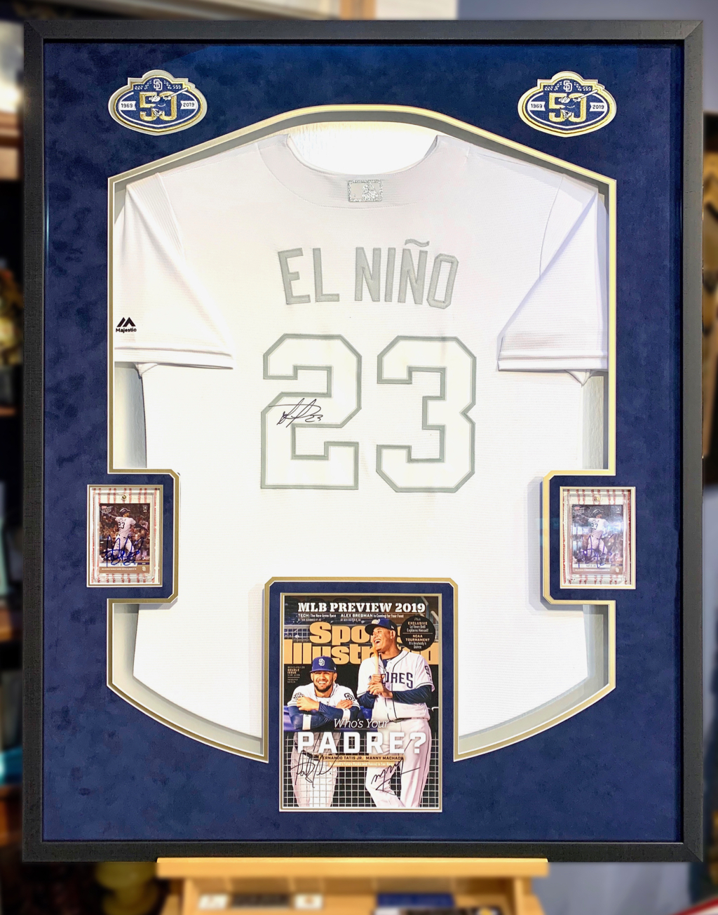 Fernando Tatis Jr. and San Diego Padres Jersey and Sports Memorabilia  Framing - Jacquez Art & Jersey Framing