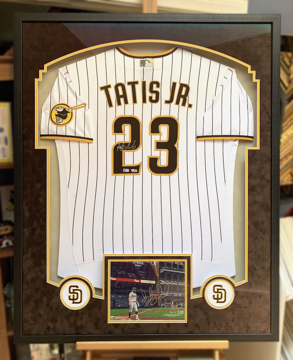 Fernando Tatis Jr. Autographed San Diego Padres Custom Jersey (bvg)