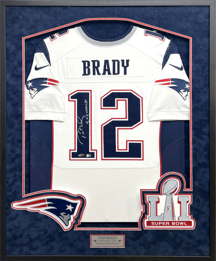 Tom Brady 7x Champion by Jacquez Art